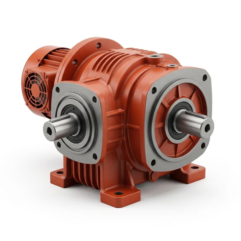 Thin cycloidal gearbox product view for space-constrained modules