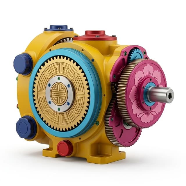 Compact EOAT reducer view for gripper or wrist integration