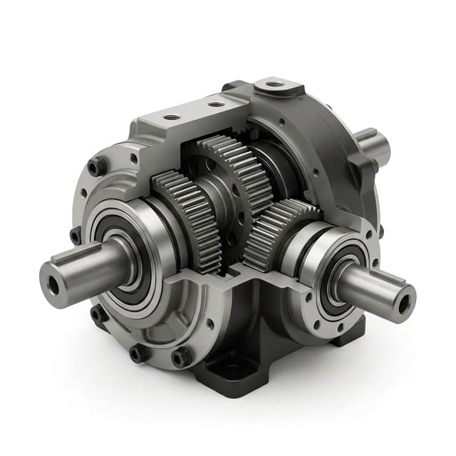 Precision cycloidal reducer for rotary inspection fixture