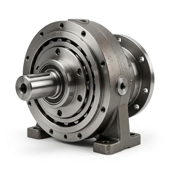 Cycloidal reducer product view for repeatable indexing applications
