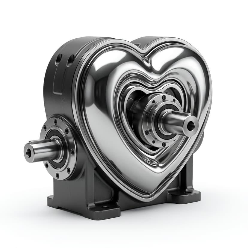Compact reducer view for low-noise laboratory equipment axes