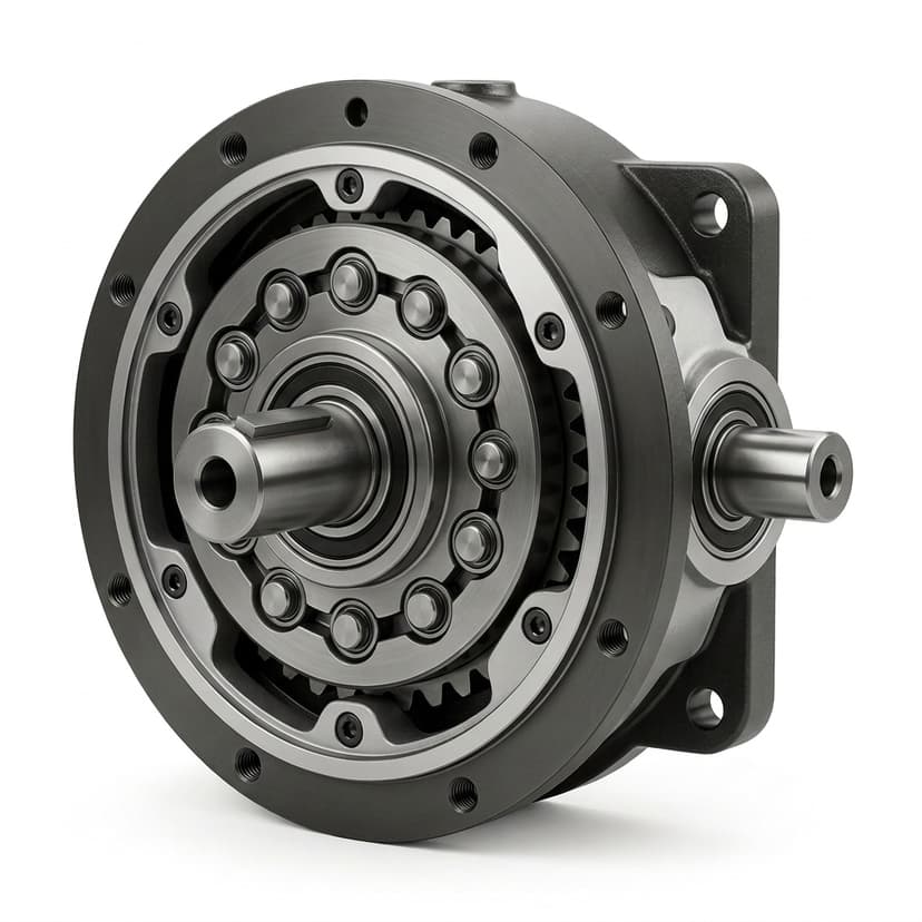 Compact reducer sample for legged robot actuator packaging